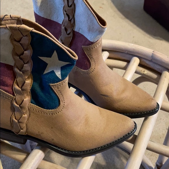 Texas flag cowboy boots - Picture 3 of 5
